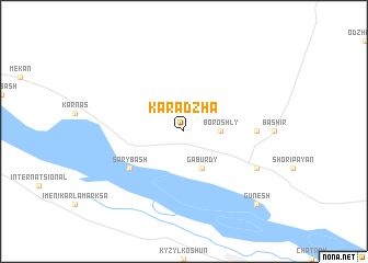 map of Karadzha