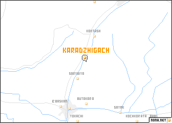 map of Karadzhigach