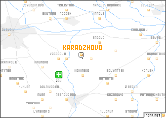 map of Karadzhovo