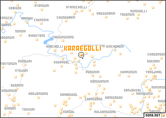 map of Karaegol-li