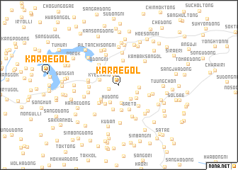 map of Karae-gol