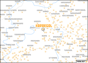 map of Karae-gol