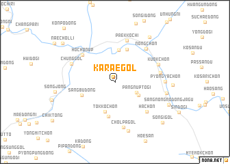 map of Karae-gol