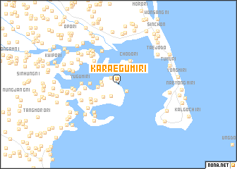 map of Karaegumi-ri