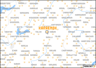 map of Karaemok