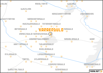 map of Karaérdůlő