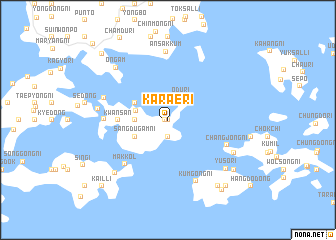 map of Karae-ri