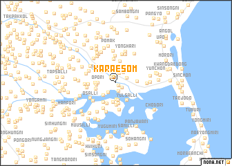 map of Karaesŏm