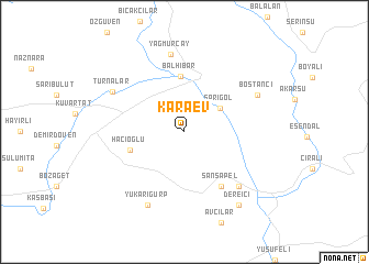 map of Karaev