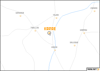 map of Karaé