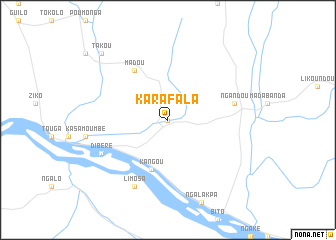 map of Karafala