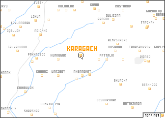 map of Karagach