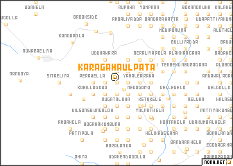 map of Karagahaulpata