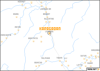 map of Karagaoan