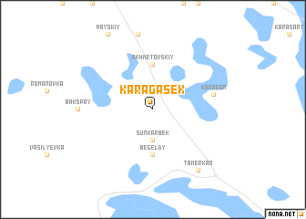 map of Karagasek