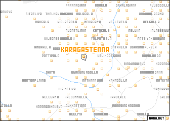 map of Karagastenna