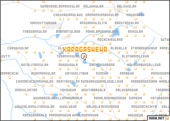 map of Karagaswewa