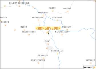 map of Karagayevka