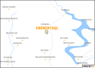 map of Karagaykul\