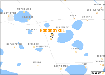 map of Karagaykul\