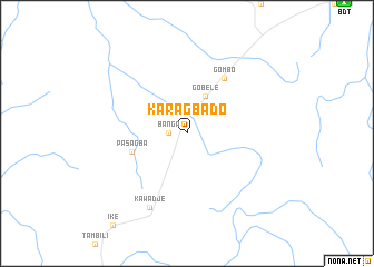map of Karagbado