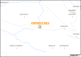 map of Karagichev