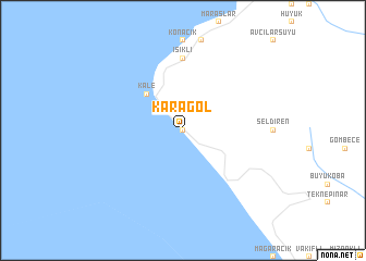 map of Karagöl