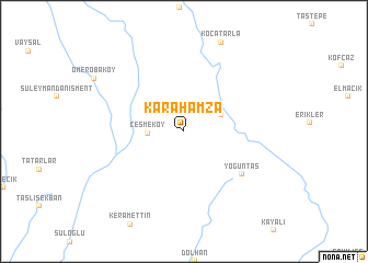 map of Karahamza