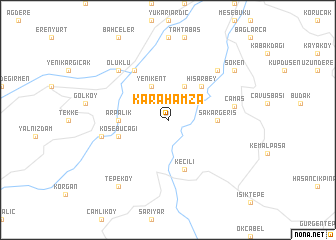 map of Karahamza