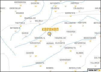 map of Karahan