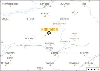 map of Karahan