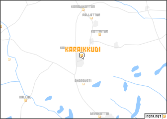 map of Kāraikkudi