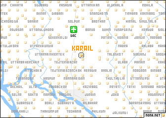 map of Karāil