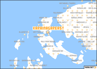 map of Karainagar East
