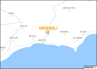 map of Karaisalı