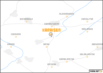 map of Karaisen