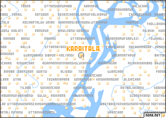 map of Karaitala