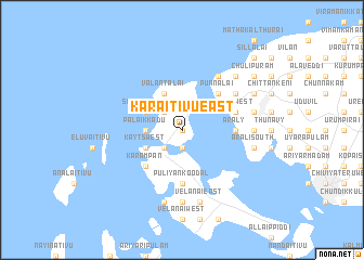 map of Karaitivu East