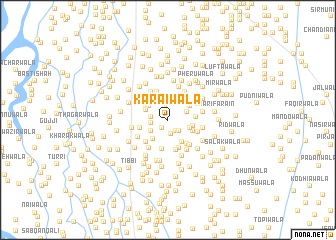 map of Karāiwāla