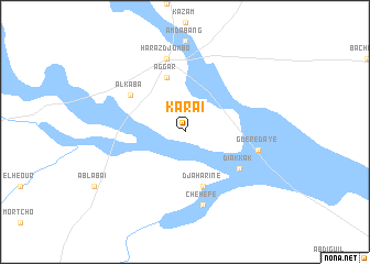 map of Karaï