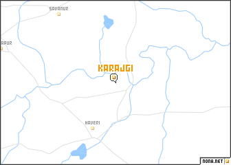 map of Karajgi