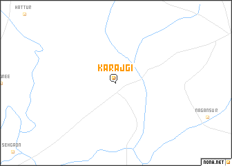 map of Karajgi