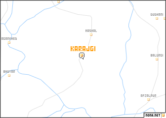 map of Karajgi