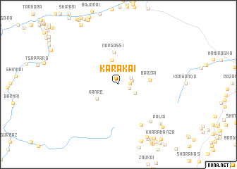 map of Kara Kai