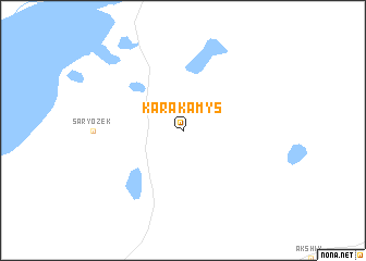 map of Karakamys