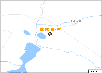 map of Karakamys