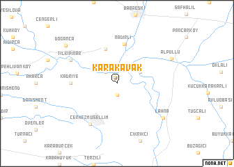 map of Karakavak