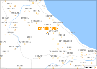 map of Karakavuk