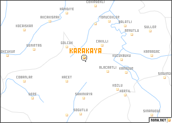map of Karakaya