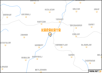 map of Karakaya